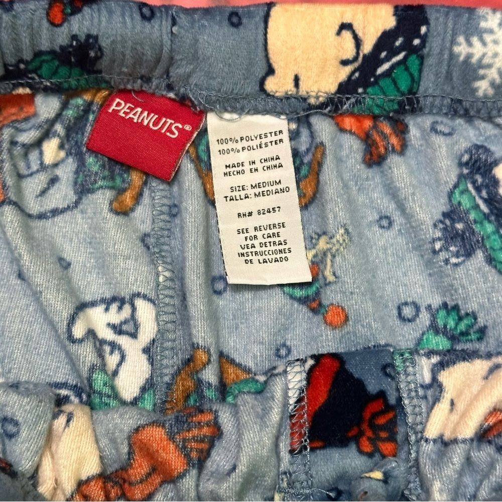 Peanuts Charlie Brown /Snoopy Lounge pajama pants M - Picture 7 of 8